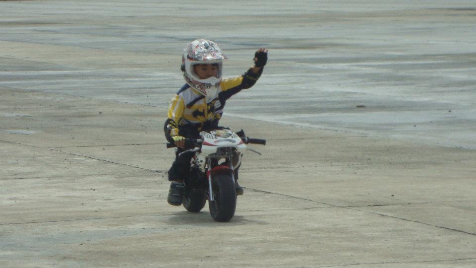 Zooming around airport with my mini bike Selfie Photos